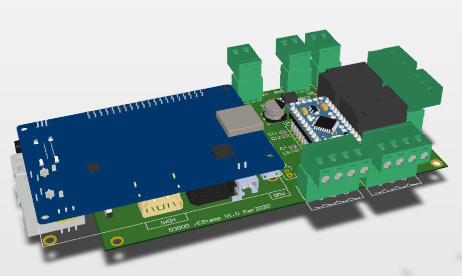 CP-ACS04:D3000-TCP/IP Board