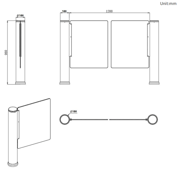 TS-TB315:Swing Gate