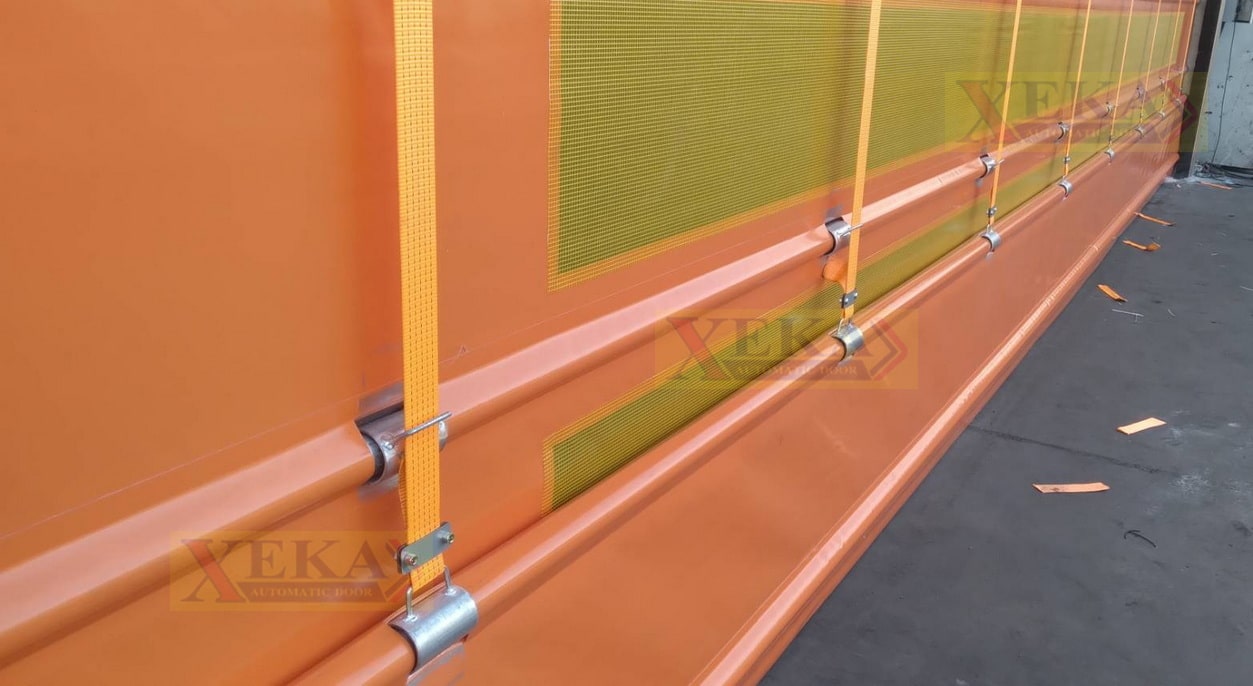 HPD-42:ประตู 42 SQ.M. Stack PVC High Speed door