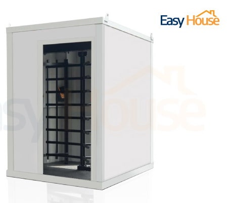TS-FHT3:ซุ้มทางเข้า + Full Height Turnstile เหล็ก