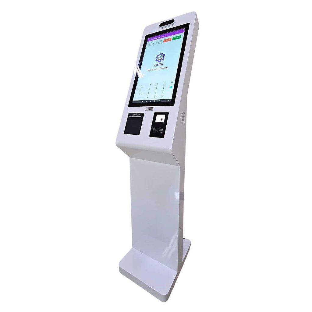 SW-VMS05:VMS POS เครื่องบันทึกผู้มาติดต่อ แบบตั้งพื้น Floor Stand Self Service