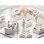 กล้องนับจำนวนคน 3D AI คนเข้า-ออกและวิเคราะห์สัญจร
