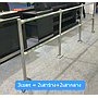 TS-F-STL03:ราวสแตนเลส ถอดประกอบ