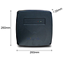 ACS-RFID-RF125-B:RFID Reader 125Khz 60CM. แบบทึบ