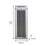 CP-CPG26:แขนกั้นรถแบบโซล่าเซลล์ Solar Cell Gate Barrier 