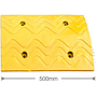 TE-JSD-002Y:Rubber Speed Hump สีเหลือง