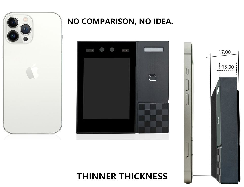 ACS-FR-HG16:เครื่องสแกนใบหน้า ทาบบัตร 2.8นิ้ว Mini Face Recognition