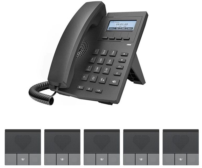 CP-SOS-PK02:ปุ่มแจ้งเหตุฉุกเฉิน SOS IP Intercom Set