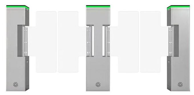 TS-SWG04:ประตูกั้นบานสวิง Swing Gate