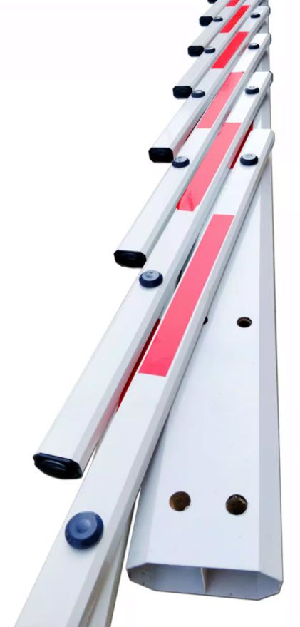 CP-ARMF:แขนกั้นรถยนต์แบบรั้ว Fence arm parking barrier แบบ2ชั้น