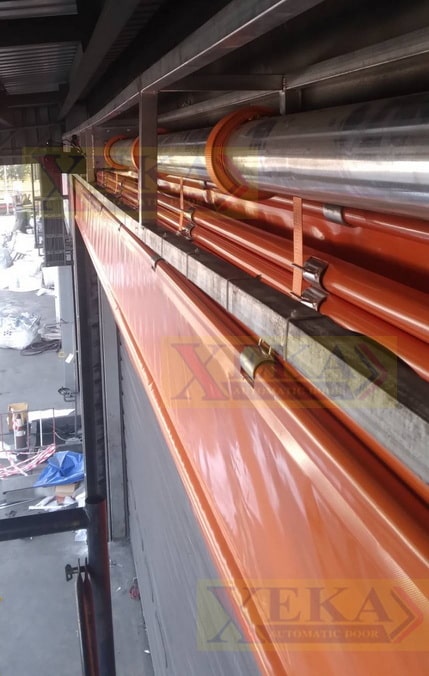 HPD-49:ประตู 49 SQ.M. Stack PVC High Speed door