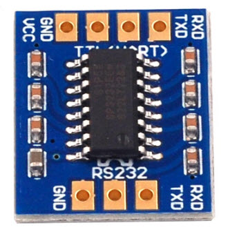 RM-TTL<>RS232:บอร์ดแปลง TTL<>RS232