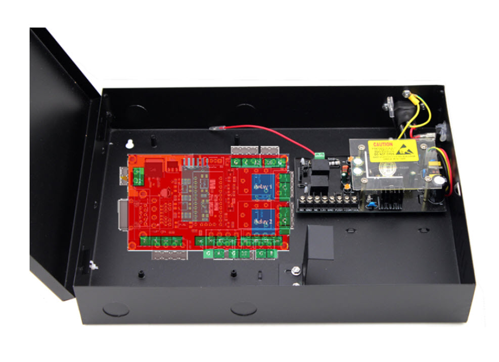 บอร์ดระบบไม้กั้นรถยนต์ TCP/IP Dpark Controller