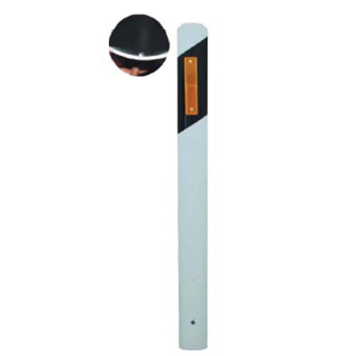 TE-LKB-102:PVC Delinator Slice PVC Delineator (Flat bottom)