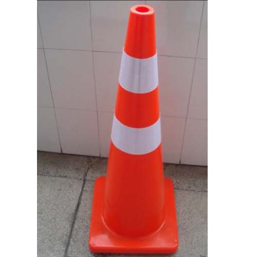 PVC Cone (Red Base) 90cm