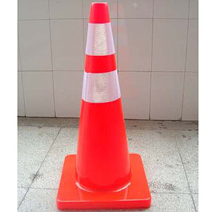 PVC Cone (Red Base) 70cm