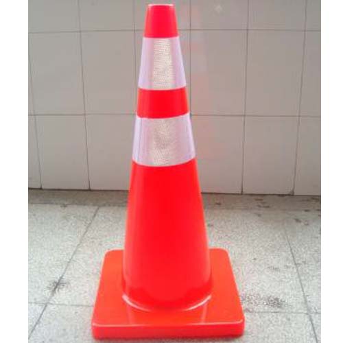 PVC Cone (Red Base) 70cm