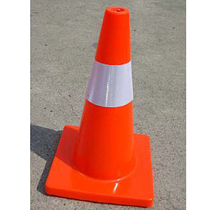 PVC Cone (Red Base) 45cm