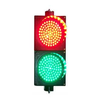 TE-TLRG01:ไฟจราจร 100mm 200mm 300mm เขียวแดง พลาสติก