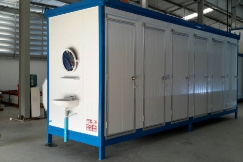 TEH-TL05-6-Toilet:ห้องน้ำสำเร็จรูป 6 ห้อง