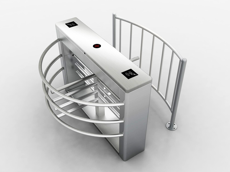 TS-HFH10238-1 Half Full Height Turnstile (Semi-Auto Variant 1)