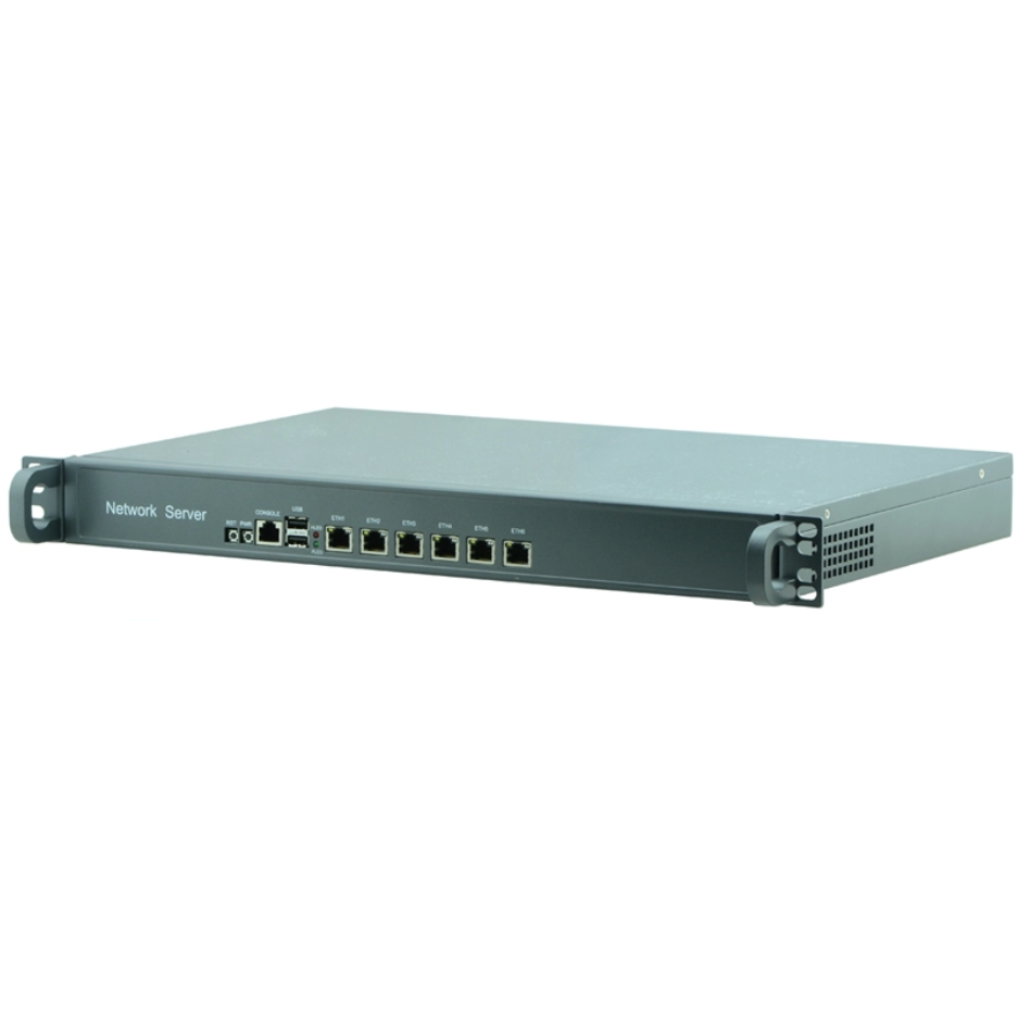Fanless Rack 1U server