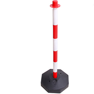 เสาหลักอ่อน 80cm Plastic bollard เสาจราจรพลาสติก