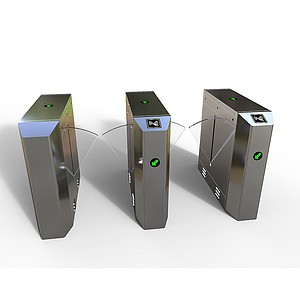 ประตูปีกผีเสื้อ Flap barrier gate (Two Movement)