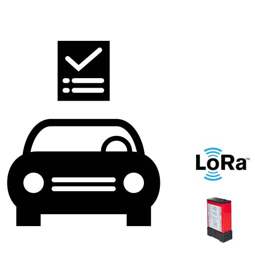 เซ็นเซอร์ Loop สำหรับระบบนับรถ+LoRa