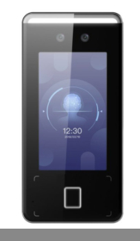 เครื่องแสกนใบหน้า ลายนิ้วมือ บัตร Face Recognition+Card+Finger เปิดประตู