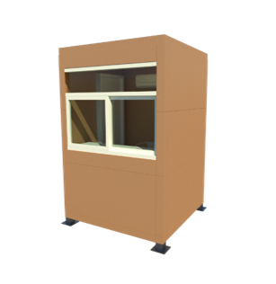 TEH-GB14-1512:ป้อมยามสำเร็จรูป Guard Booth GB14