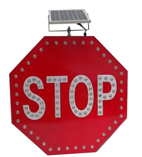 ป้าย STOP แบบ LED