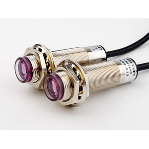 Photocell Sensor Through-Beam ยิงหากัน 20m IP65 แม่นยำสูง