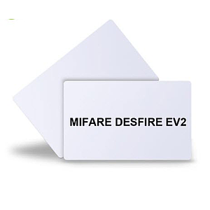 บัตร RFID NXP Desfire EV2 Mifare 13.56MHz AES 128 ความปลอดภัยสูงสุด
