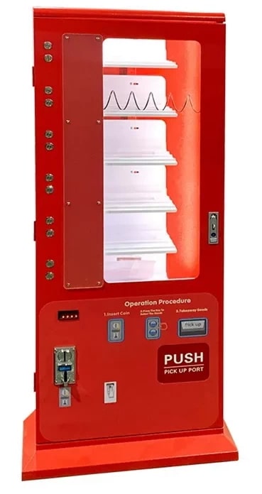 VDM-VD01:เครื่องขายน้ำยาซักฟอก ปรับผ้านุ่ม Vending machine