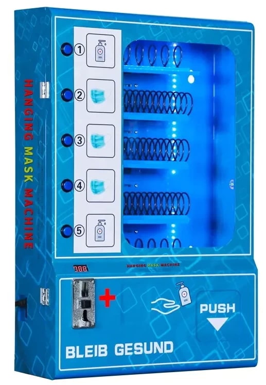 เครื่องขายน้ำยาซักผ้า  ปรับผ้านุ่ม Vending machine Mini
