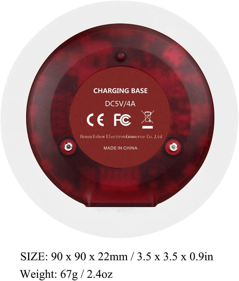 เครื่องเรียกคิว Base Charge Pager แบบกลม