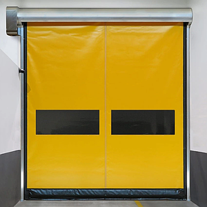 ประตู 9SQ.M. PVC High Speed door Auto Recovery