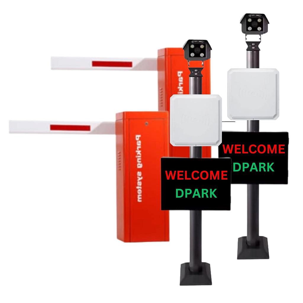 CP-PK-LPR01-OL:ระบบลานจอด ไม้กระดกรถ อ่านป้ายทะเบียน Online