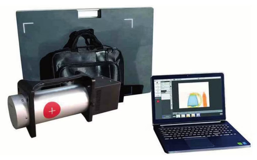 เครื่องแสกนวัตถุต้องสงสัยแบบพกพา Portable X-Ray Scanner