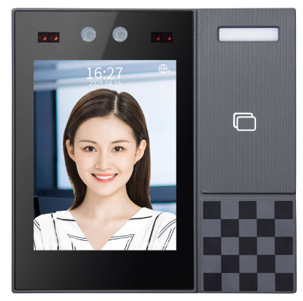 เครื่องสแกนใบหน้า ทาบบัตร 2.8นิ้ว Mini Face Recognition