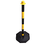 TE-JSZ-105:Plastic bollard เสาจราจรพลาสติก