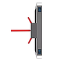 TS-BTD186:เครื่องกั้นสามขา Tripod turnstile (ไฟฟ้า)