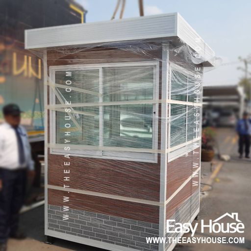 ป้อมยามสำเร็จรูป Guard Booth GB03 ขนาด 2.0x1.5 ม. (TEH-GB03-2015) — ภาพหลัก