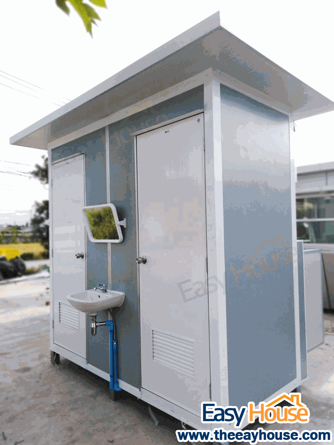 ห้องน้ำสำเร็จรูป ห้องคู่ (TEH-TL05-2-Toilet) — ภาพหลัก