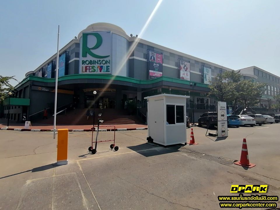 ป้อมยามสำเร็จรูป Guard Booth GB11 ขนาด 1.2x2.0 ม. (TEH-GB11-1220) — มุมมองการติดตั้ง