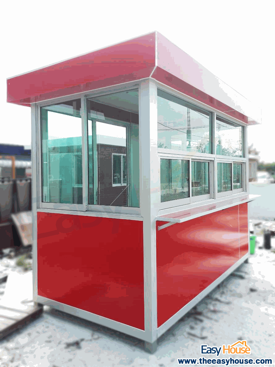 ป้อมยามสำเร็จรูป Guard Booth GB12 ขนาด 2.0x2.0 ม. (TEH-GB12-2020) — รายละเอียดผลิตภัณฑ์