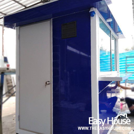 ป้อมยามสำเร็จรูป Guard Booth GB12 ขนาด 3.0x2.0 ม. (TEH-GB12-3020) — ภาพหลัก