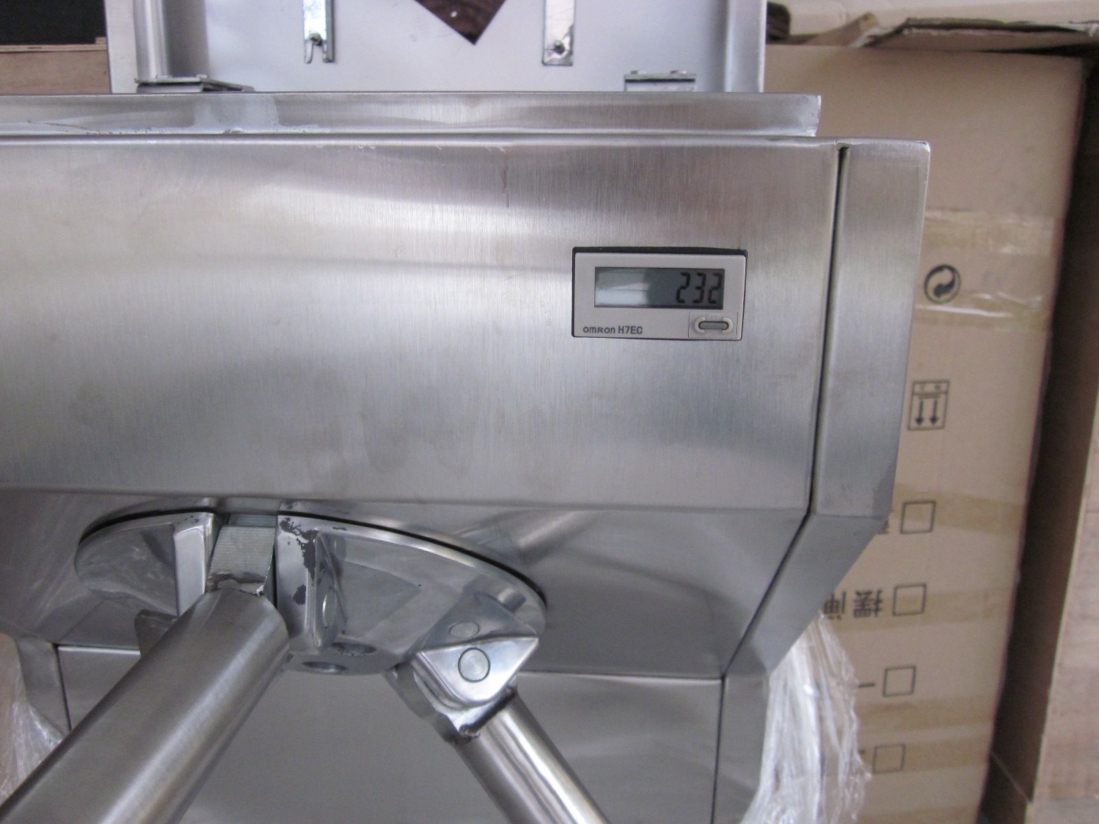 TS-MP02MC Manual Tripod Turnstile + Counter เครื่องกั้นสามขาพร้อมนับคน