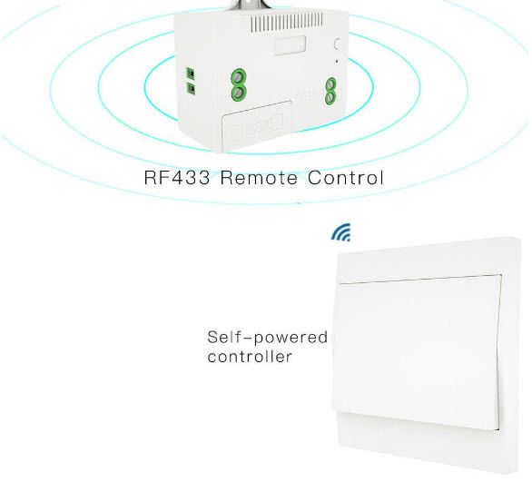 ACS-RWP01 สวิตซ์ไร้สาย ติดผนัง Wireless remote switch